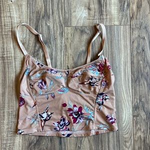 Free People Intimates XS Floral/Bird Bralette